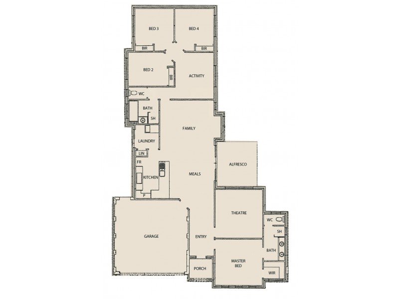 94 Hudson Drive, Dudley Park WA 6210 Floorplan
