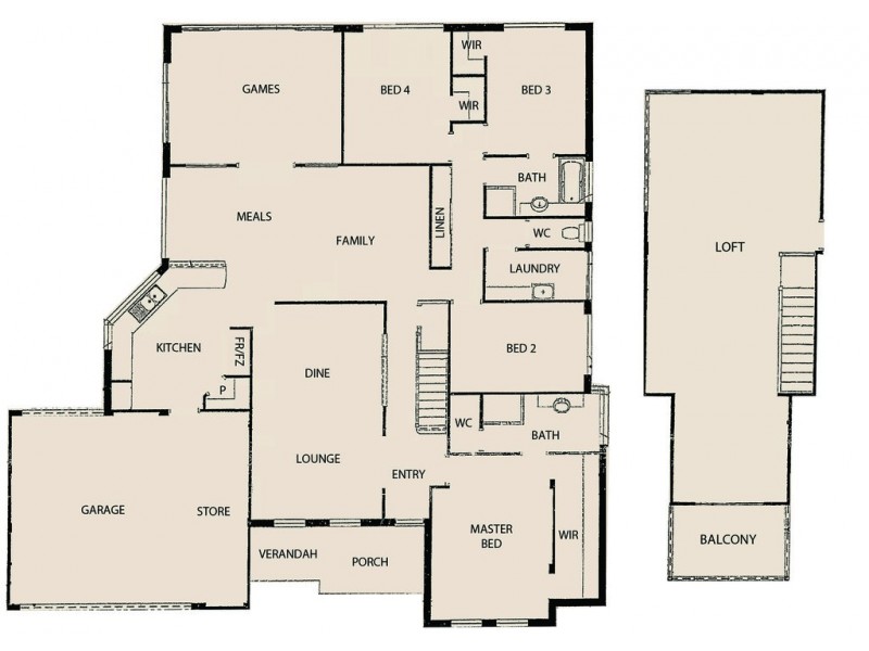 34 Dampier Avenue, Falcon WA 6210 Floorplan