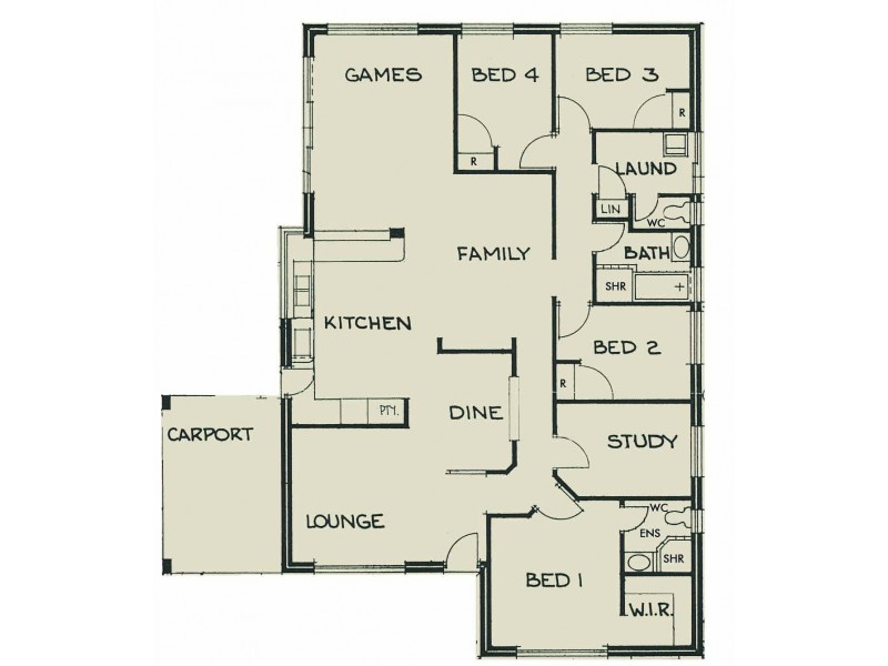 4 Shanto Court, Dudley Park WA 6210 Floorplan