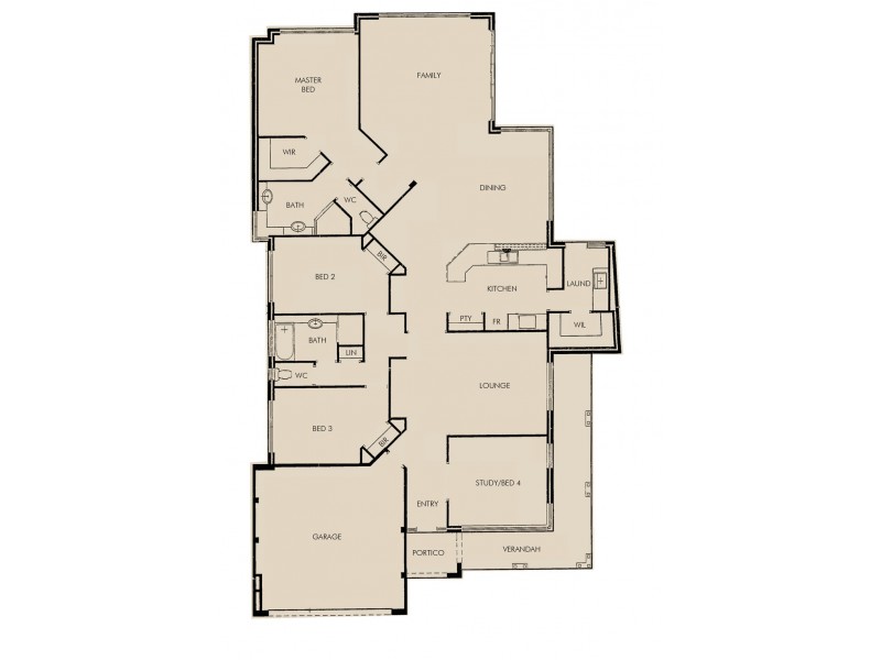8 Leisure Way, Halls Head WA 6210 Floorplan