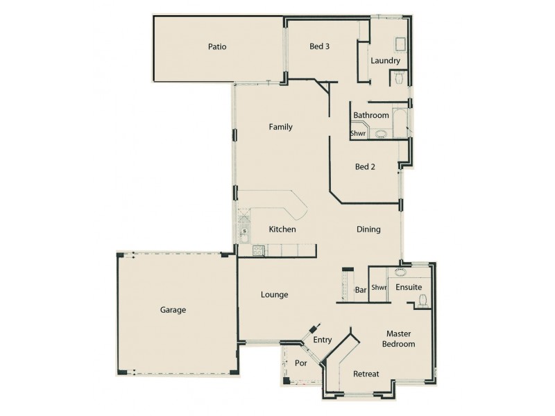 29 Allendale Crescent, Dawesville WA 6211 Floorplan
