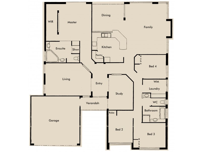 8 Karon Vista, Halls Head WA 6210 Floorplan