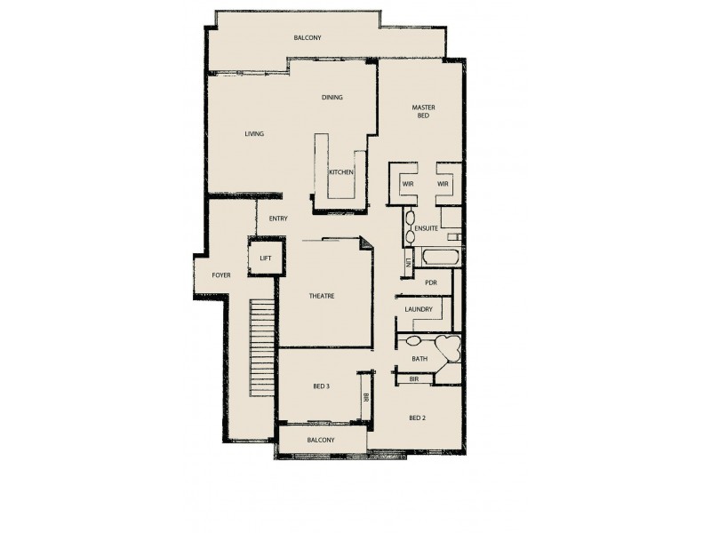 5/7 Veneto Lane, Mandurah WA 6210 Floorplan