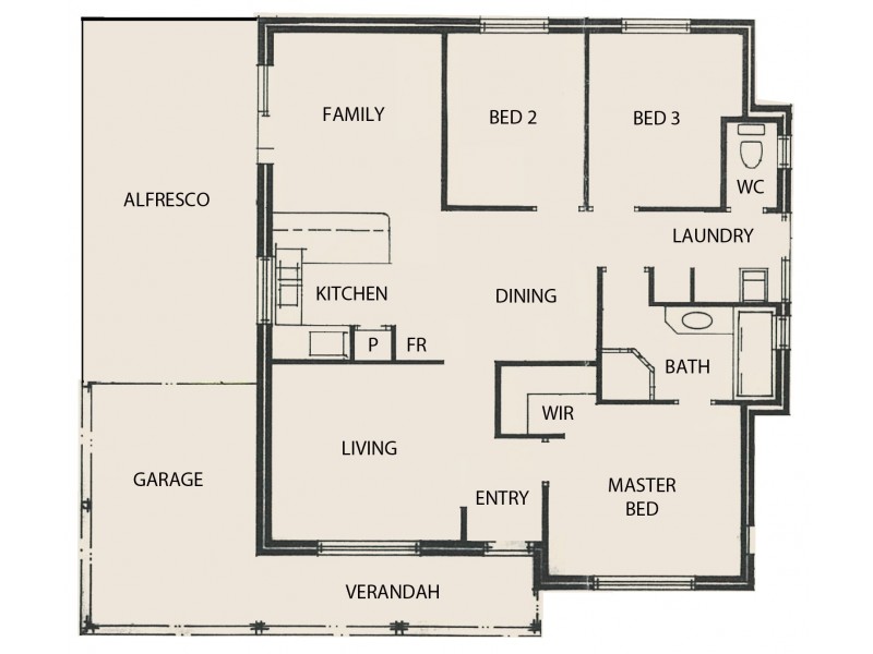 22 Nightingale Place, Greenfields WA 6210 Floorplan