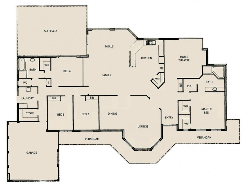 3 Wirra Lane, Lakelands WA 6180 Floorplan