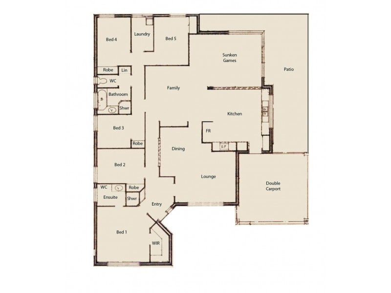 2 Hibiscus Rise, Halls Head WA 6210 Floorplan
