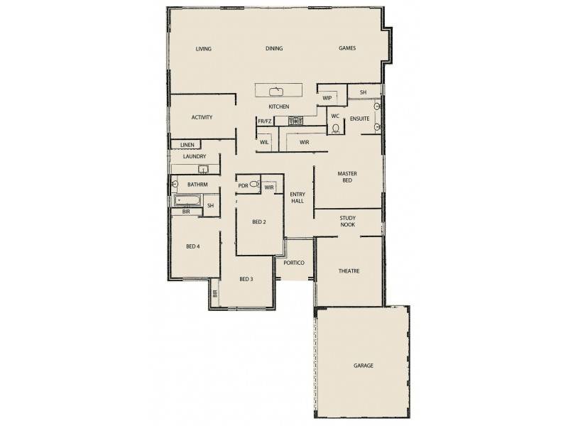 51 Marsdenia Road, Halls Head WA 6210 Floorplan