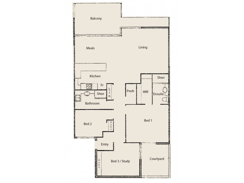 6/15 Davey Street, Mandurah WA 6210 Floorplan