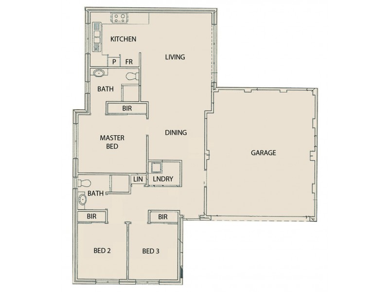6/14 Binnar Court, Erskine WA 6210 Floorplan