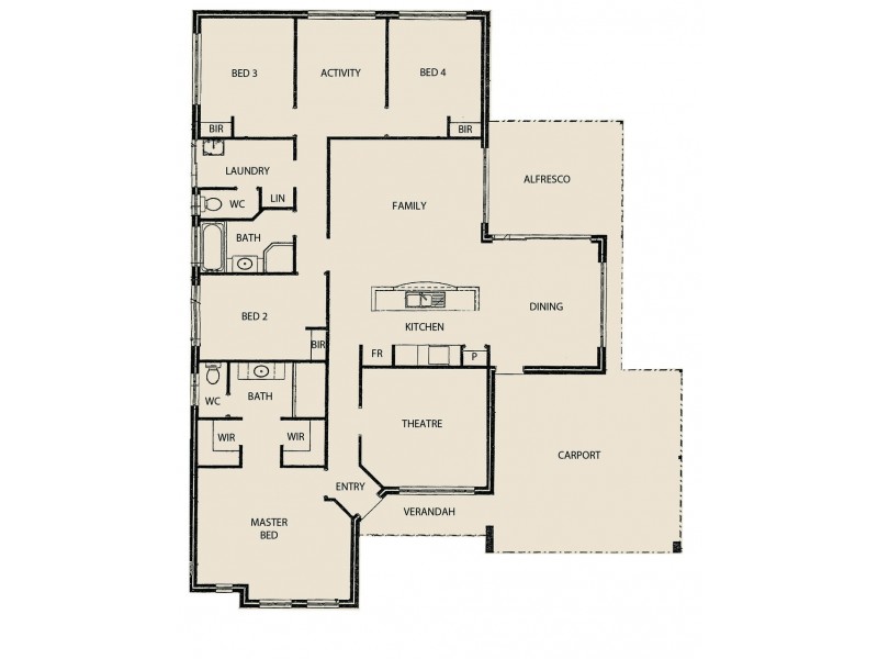 19 Dowerin Circuit, Lakelands WA 6180 Floorplan