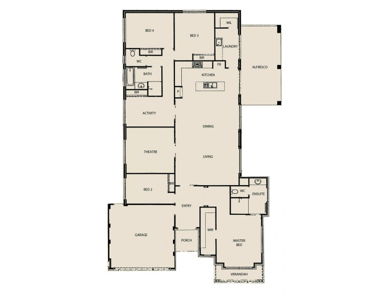 13 Governor Drive, Falcon WA 6210 Floorplan