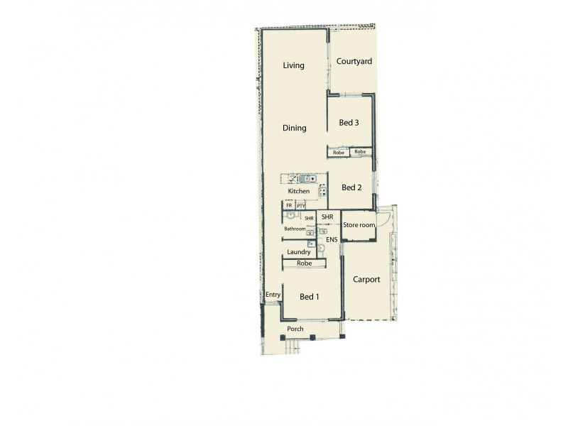2/42 Olive Road, Falcon WA 6210 Floorplan