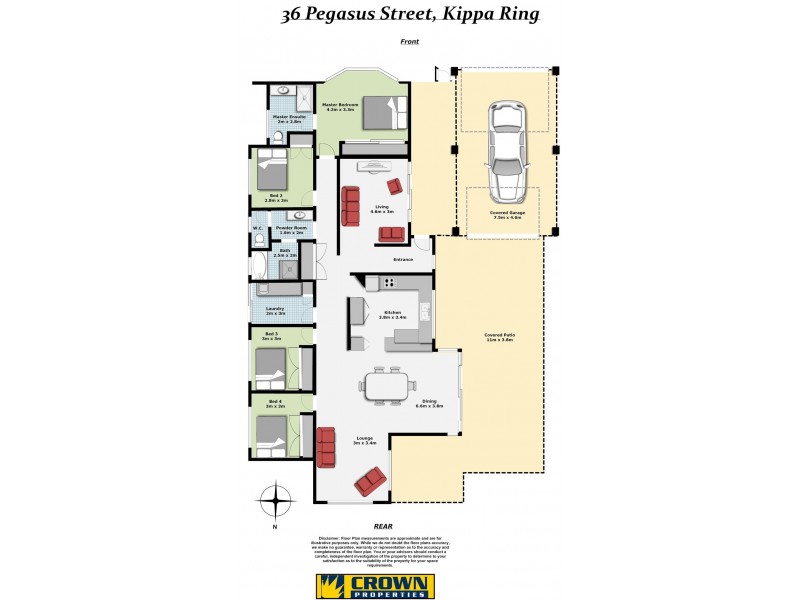 36 Pegasus Street, Kippa-ring QLD 4021 Floorplan