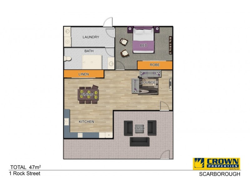 3/1 Rock Street, Scarborough QLD 4020