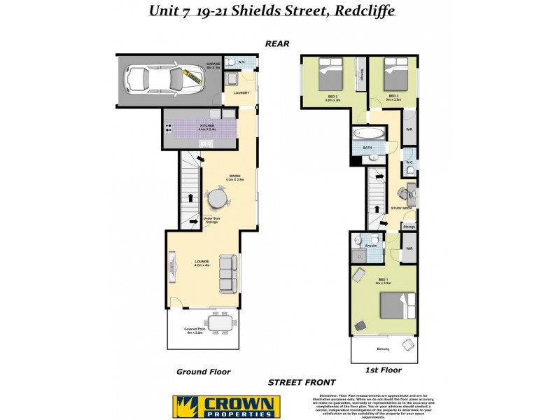 7/19-21 Shields Street, Redcliffe QLD 4020 Floorplan
