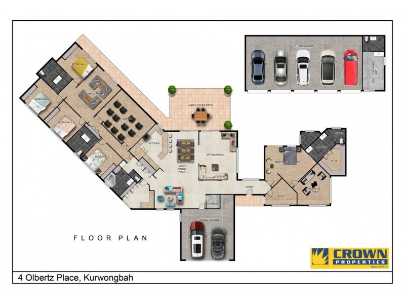 2 Olbertz Place, Kurwongbah QLD 4503 Floorplan