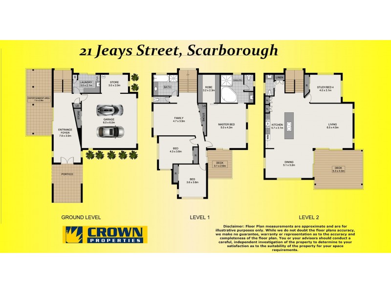 21 Jeays Street, Scarborough QLD 4020 Floorplan