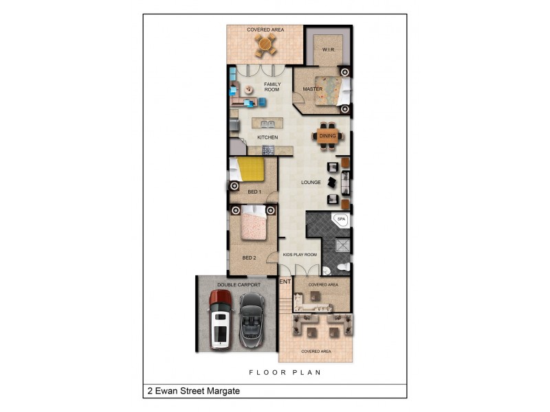 2 Ewan  Street, Margate QLD 4019 Floorplan