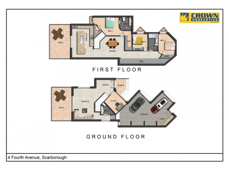 4 Fourth Avenue, Scarborough QLD 4020 Floorplan