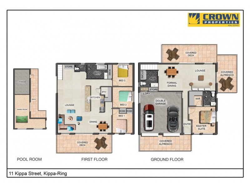 11 Kippa St, Kippa-ring QLD 4021 Floorplan