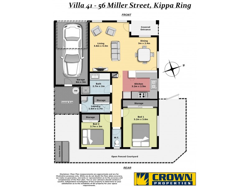 41/56 MILLER STREET, Kippa-ring QLD 4021 Floorplan
