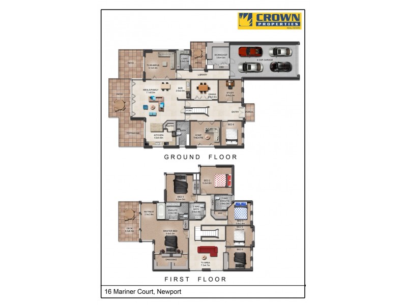 16 Mariner Crt, Newport QLD 4020 Floorplan