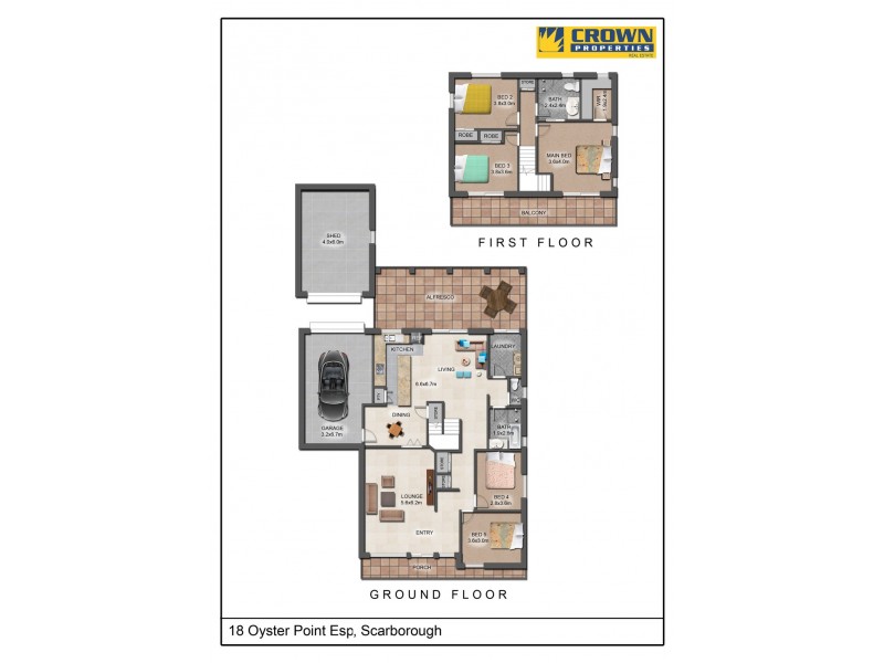 18 Oyster Point Esplanade, Scarborough QLD 4020 Floorplan