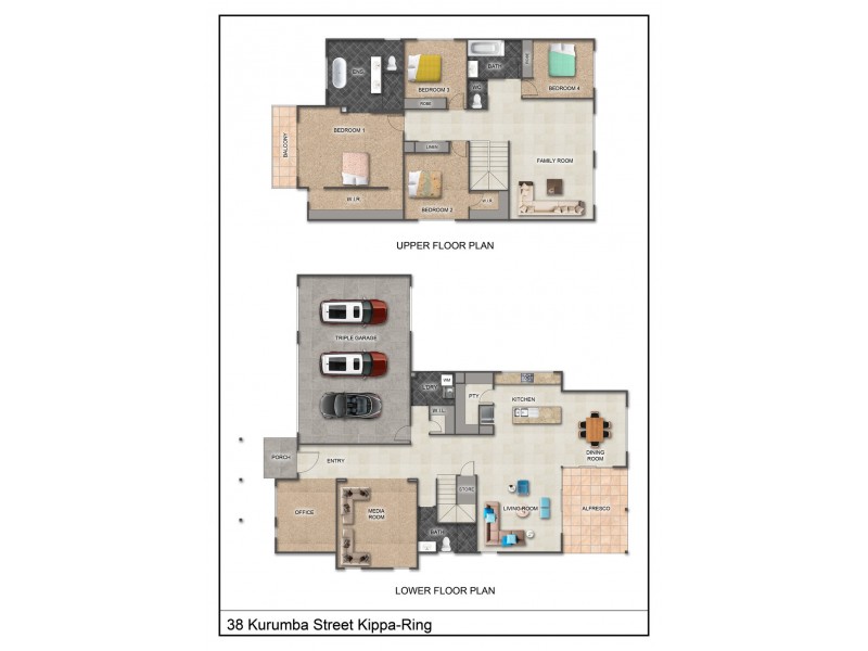 38 Kurumba St, Kippa-ring QLD 4021 Floorplan