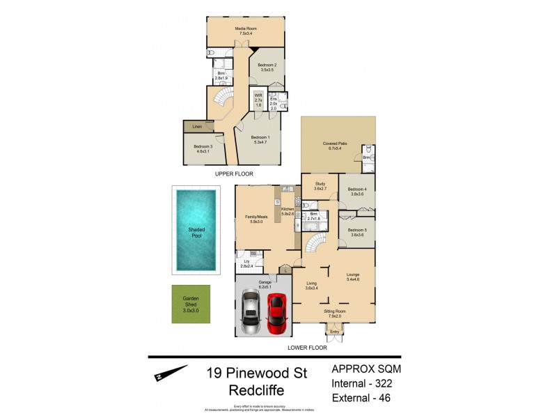 19 Pinewood Street, Redcliffe QLD 4020 Floorplan