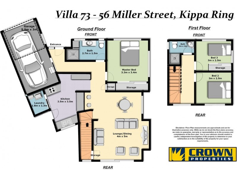 73/56 MILLER STREET, Kippa-ring QLD 4021 Floorplan