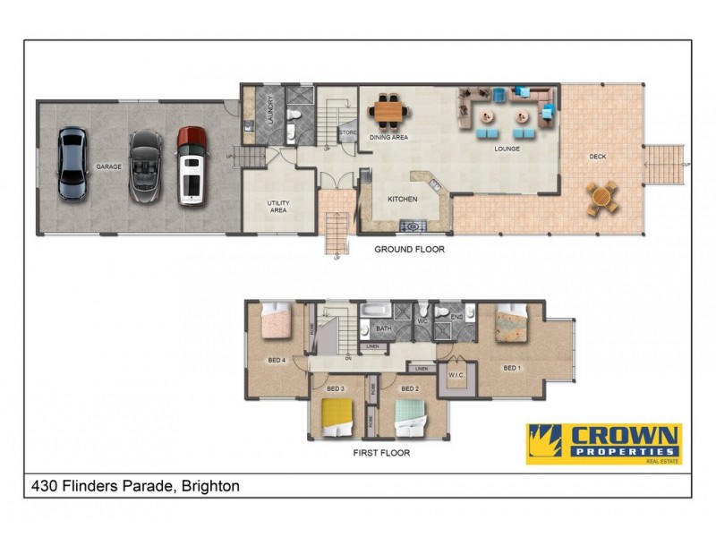 430 Flinders Pde, Brighton QLD 4017 Floorplan