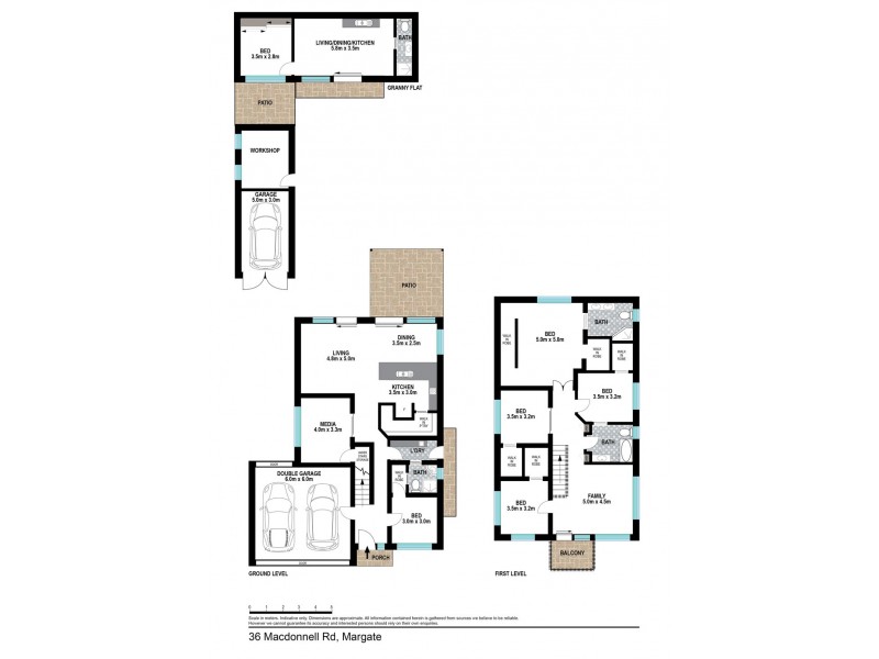 36 Macdonnell Rd, Margate QLD 4019 Floorplan