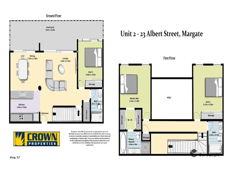 2/23 Albert St, Margate QLD 4019 Floorplan