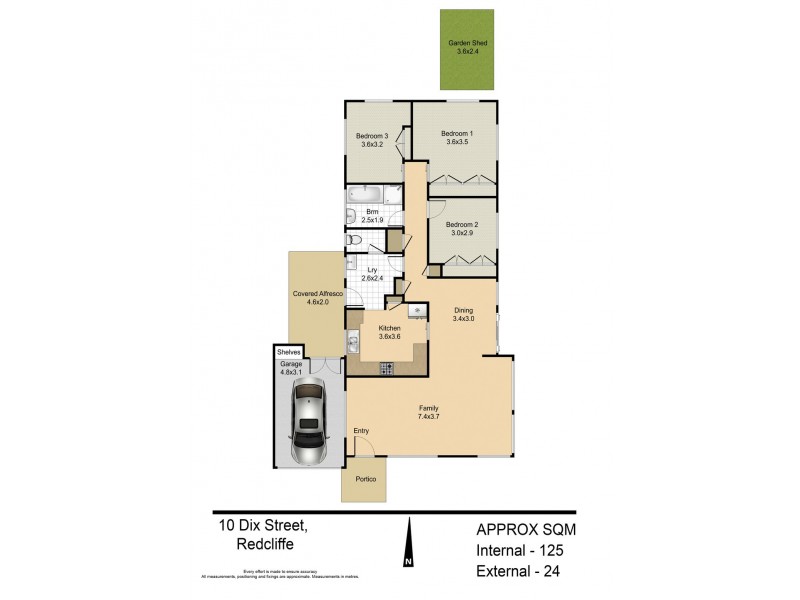 10 Dix Street, Redcliffe QLD 4020 Floorplan