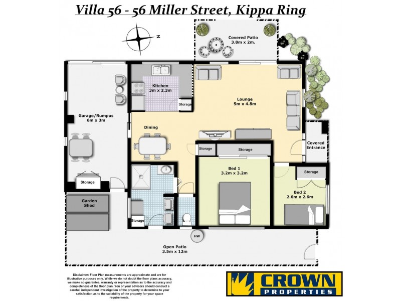 56/56 MILLER STREET, Kippa-ring QLD 4021 Floorplan