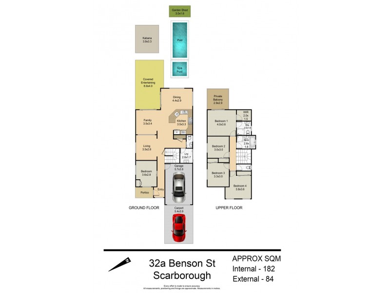 32a Benson St, Scarborough QLD 4020 Floorplan