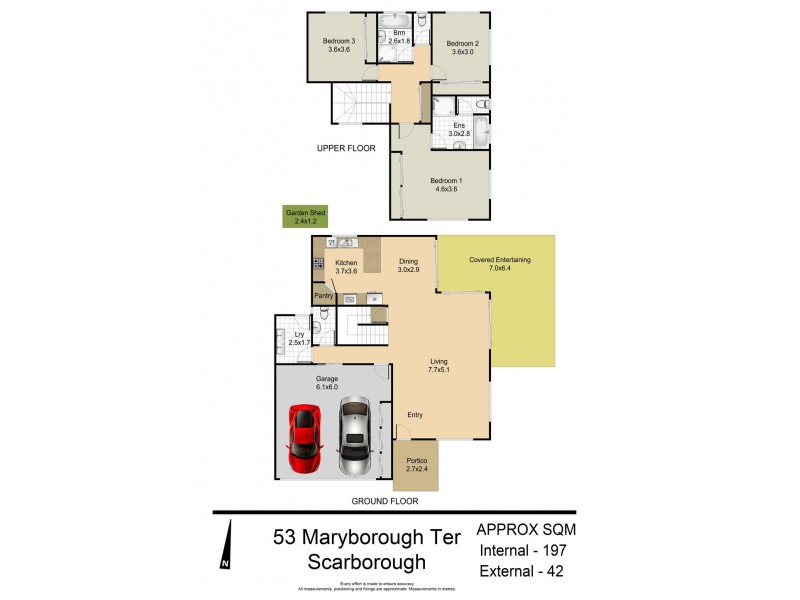 53 MARYBOROUGH TCE, Scarborough QLD 4020 Floorplan