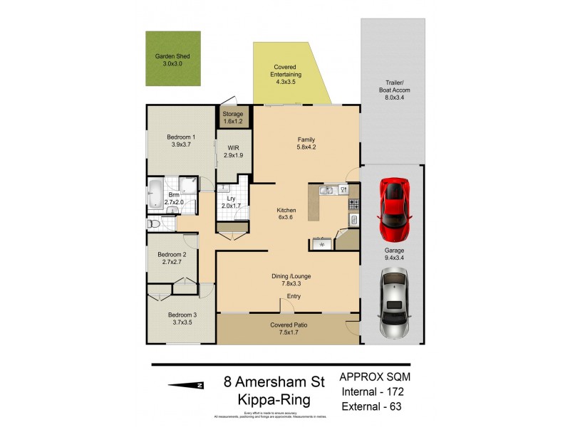 8 Amersham Street, Kippa-ring QLD 4021