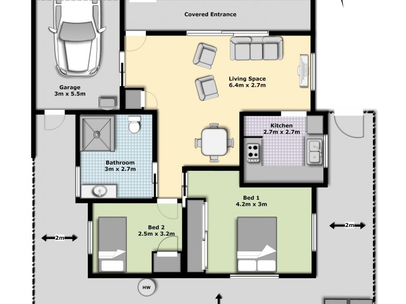 27/2 WATTLE ROAD, Rothwell QLD 4022 Floorplan