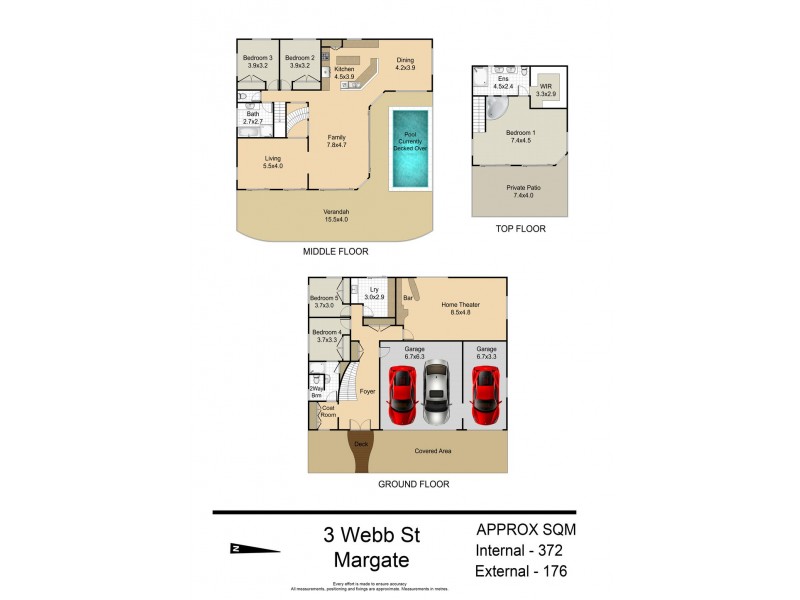 3 Webb St, Margate QLD 4019 Floorplan