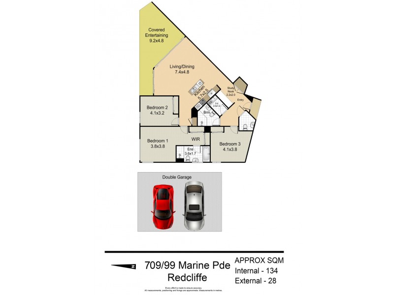 709/99 Marine Parade, Redcliffe QLD 4020