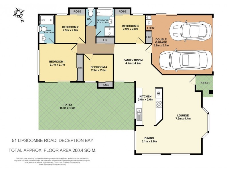 51 Lipscombe Rd, Deception Bay QLD 4508 Floorplan