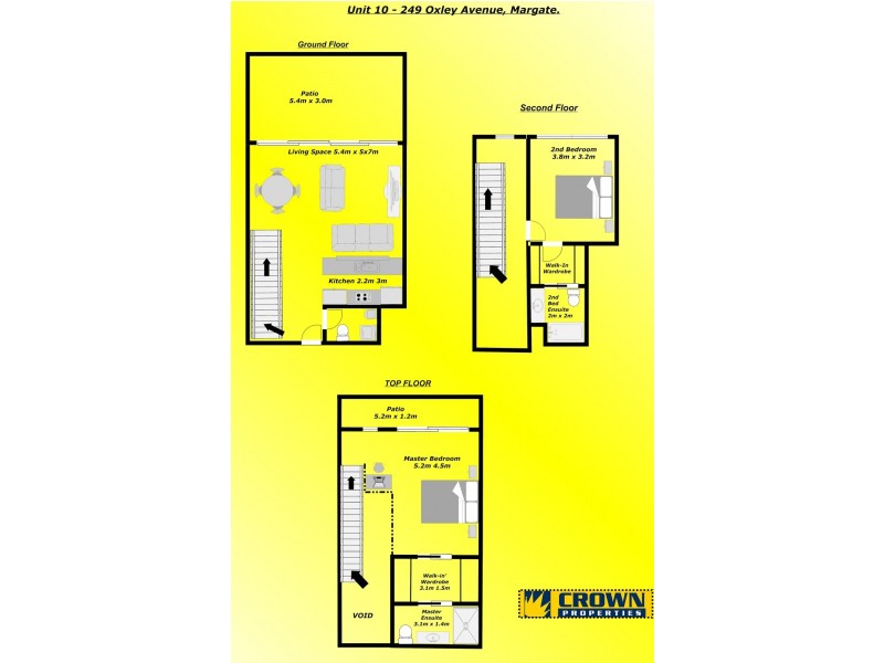 10/249 Oxley Avenue, Margate QLD 4019 Floorplan