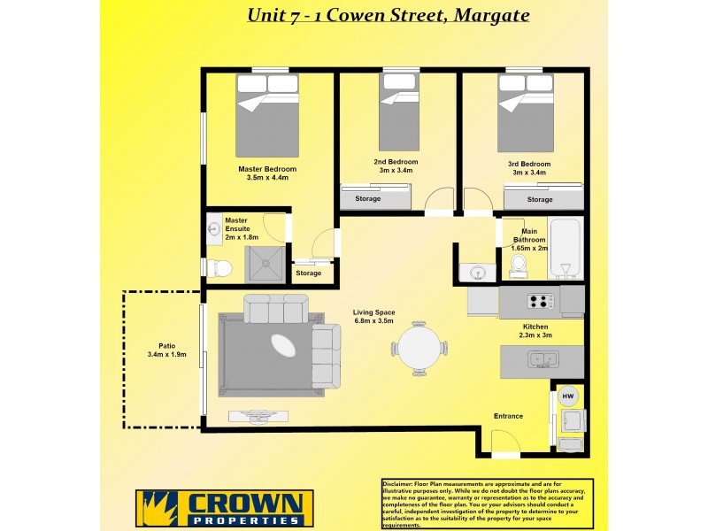 7/1 Cowen St, Margate QLD 4019