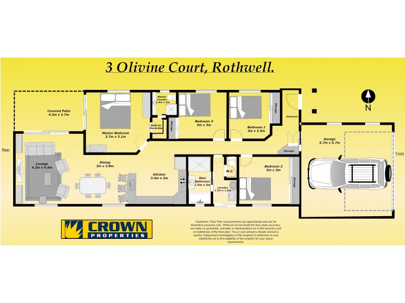3 Olivine Court, Rothwell QLD 4022