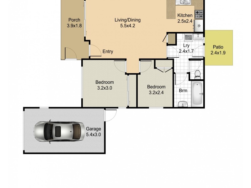20/56 MILLER STREET, Kippa-ring QLD 4021 Floorplan
