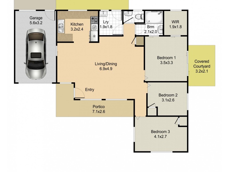 53/56 MILLER STREET, Kippa-ring QLD 4021 Floorplan
