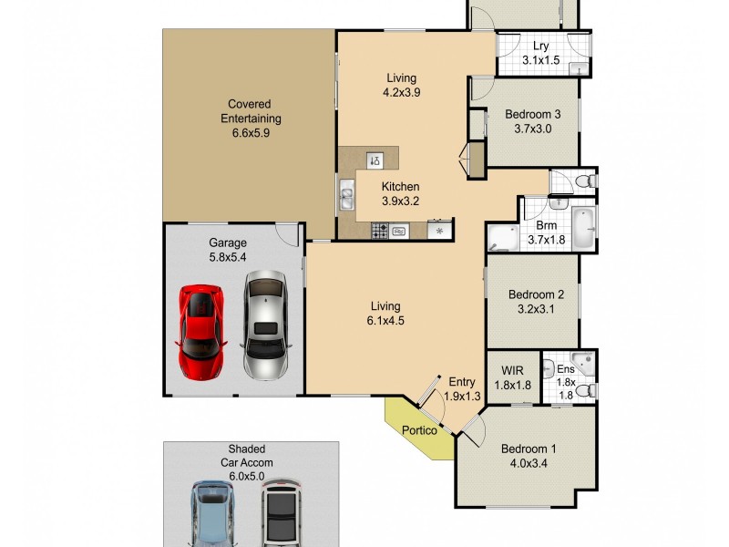 5 Shangri-La Court, Rothwell QLD 4022 Floorplan