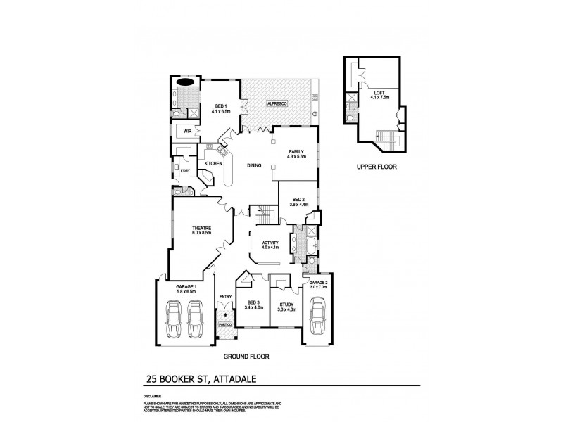 25 Booker Street, Attadale WA 6156 Floorplan