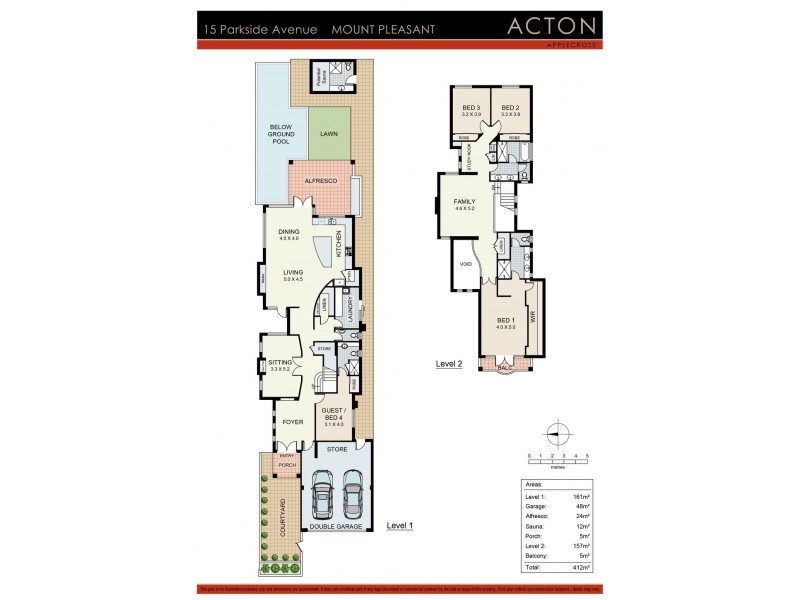 15 Parkside Ave, Mount Pleasant WA 6153 Floorplan